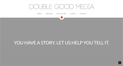 Desktop Screenshot of doublegoodmedia.com